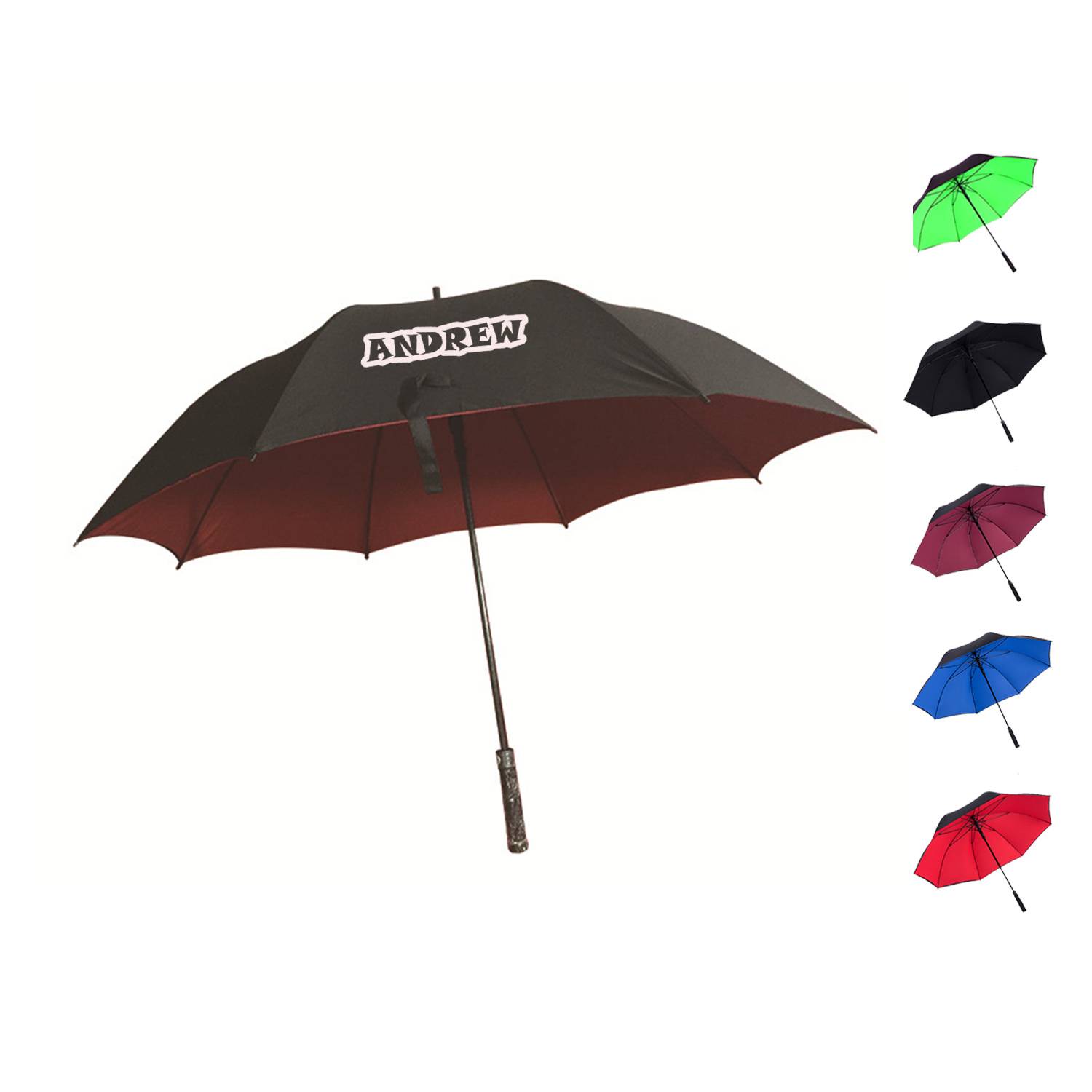 8 Rib Automatic Golf Umbrella 4