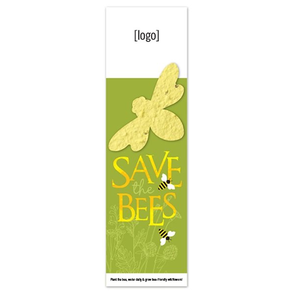 Seed Paper Shape Bookmark 4