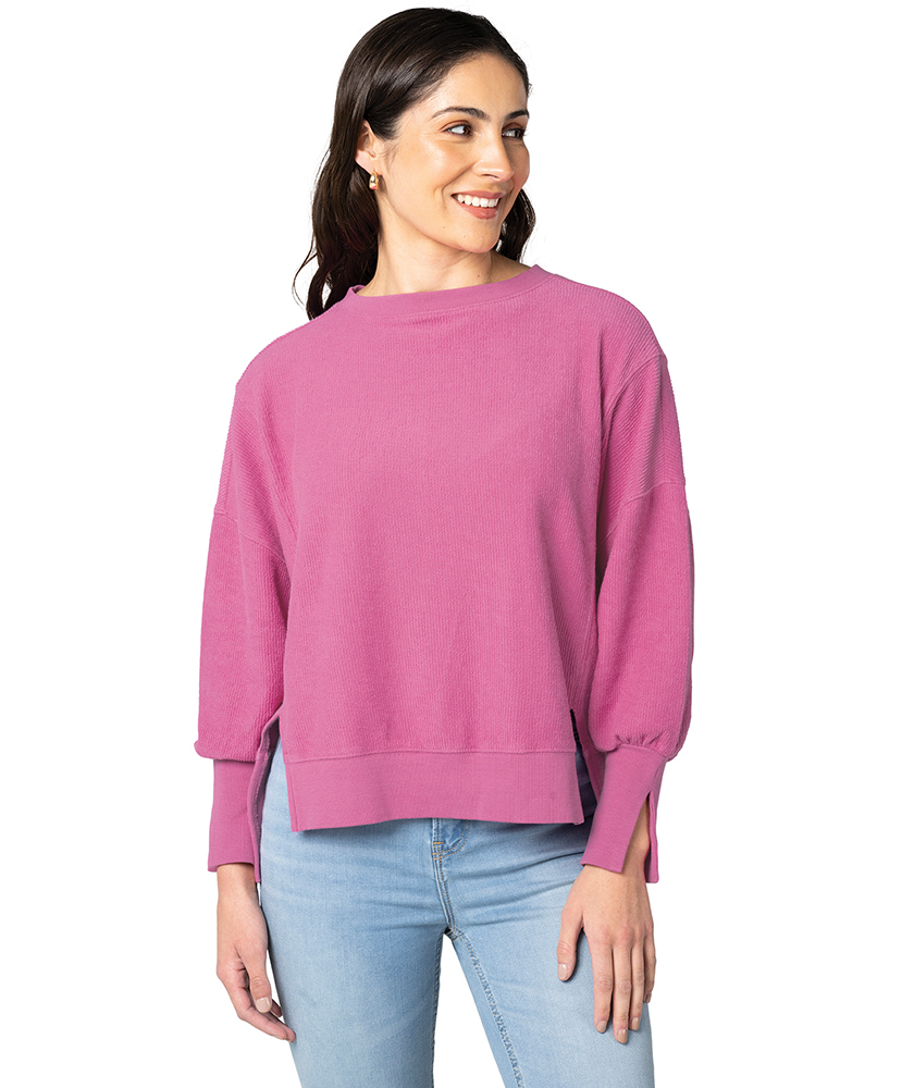 Women's Camden Spliced Crew Neck Sweatshirt 46