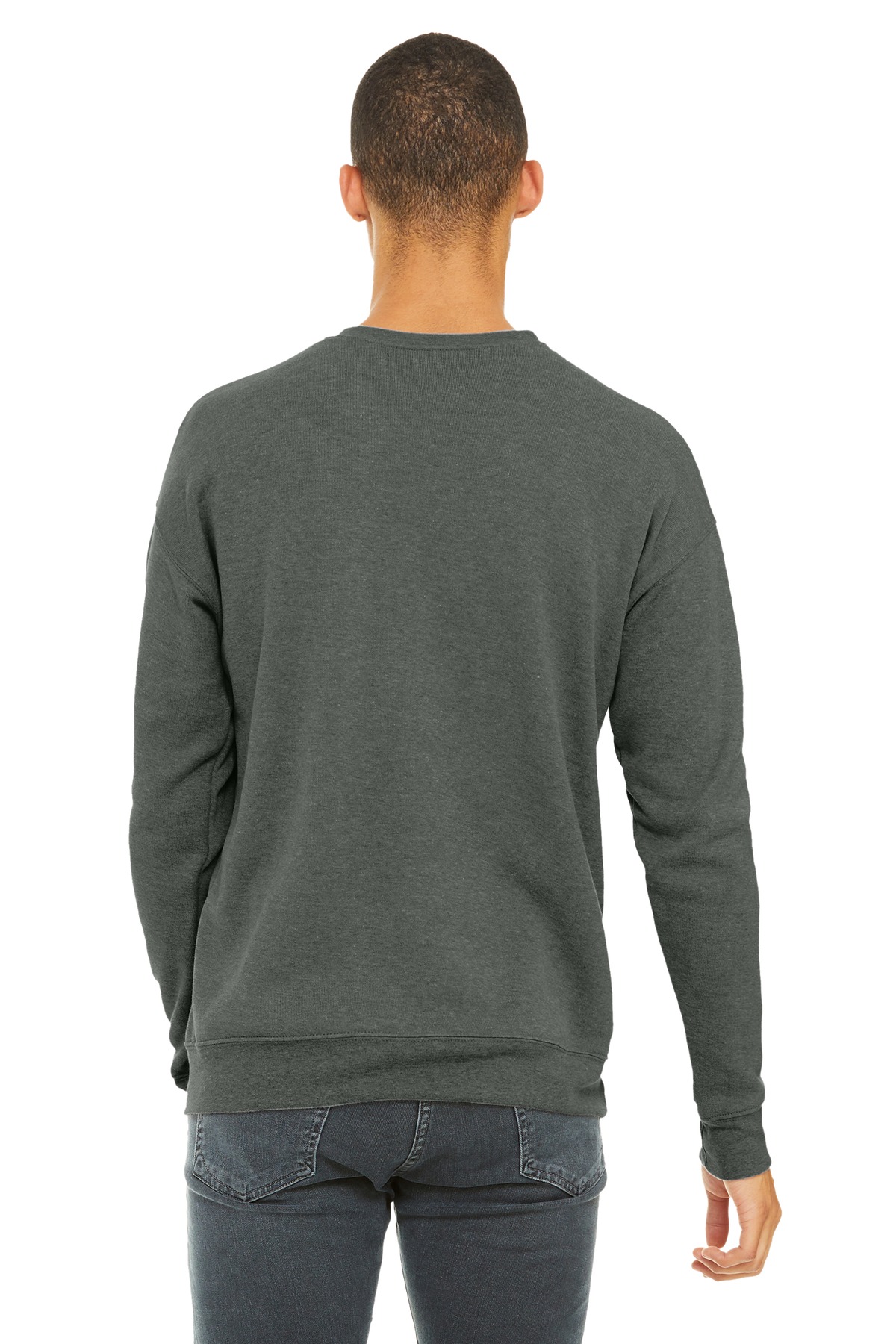 BELLA+CANVAS Unisex Sponge Fleece Drop Shoulder Sweatshirt. BC3945 2