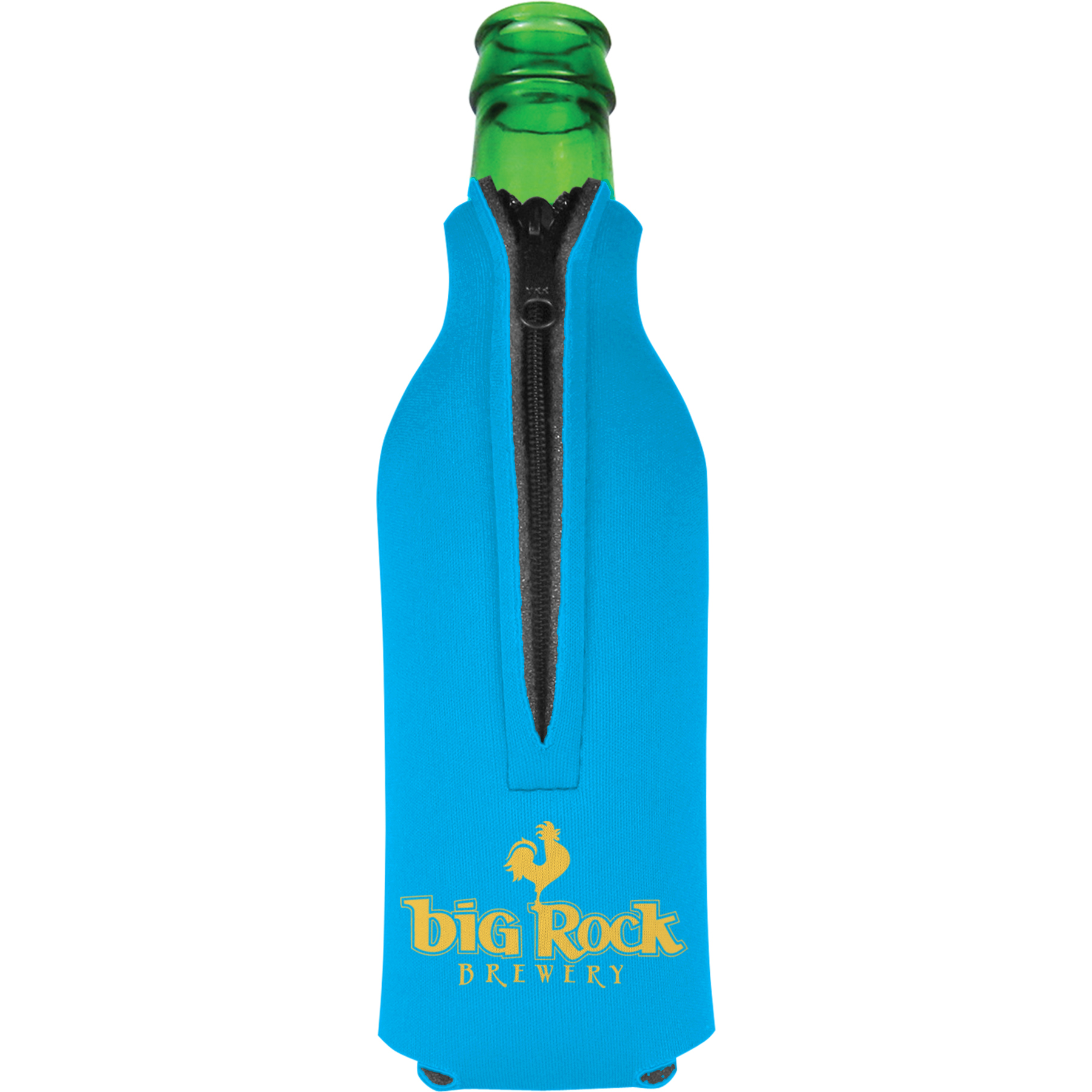 Bottle Zipper Scuba can cooler, custom koozie with logo imprint 17