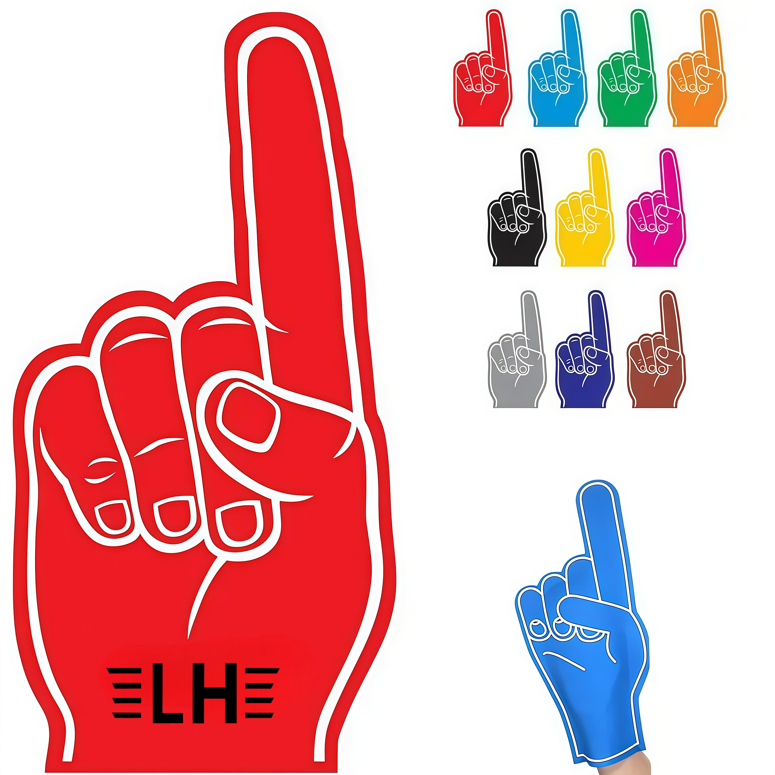 Giant Foam Finger Hand for Cheering Events 2