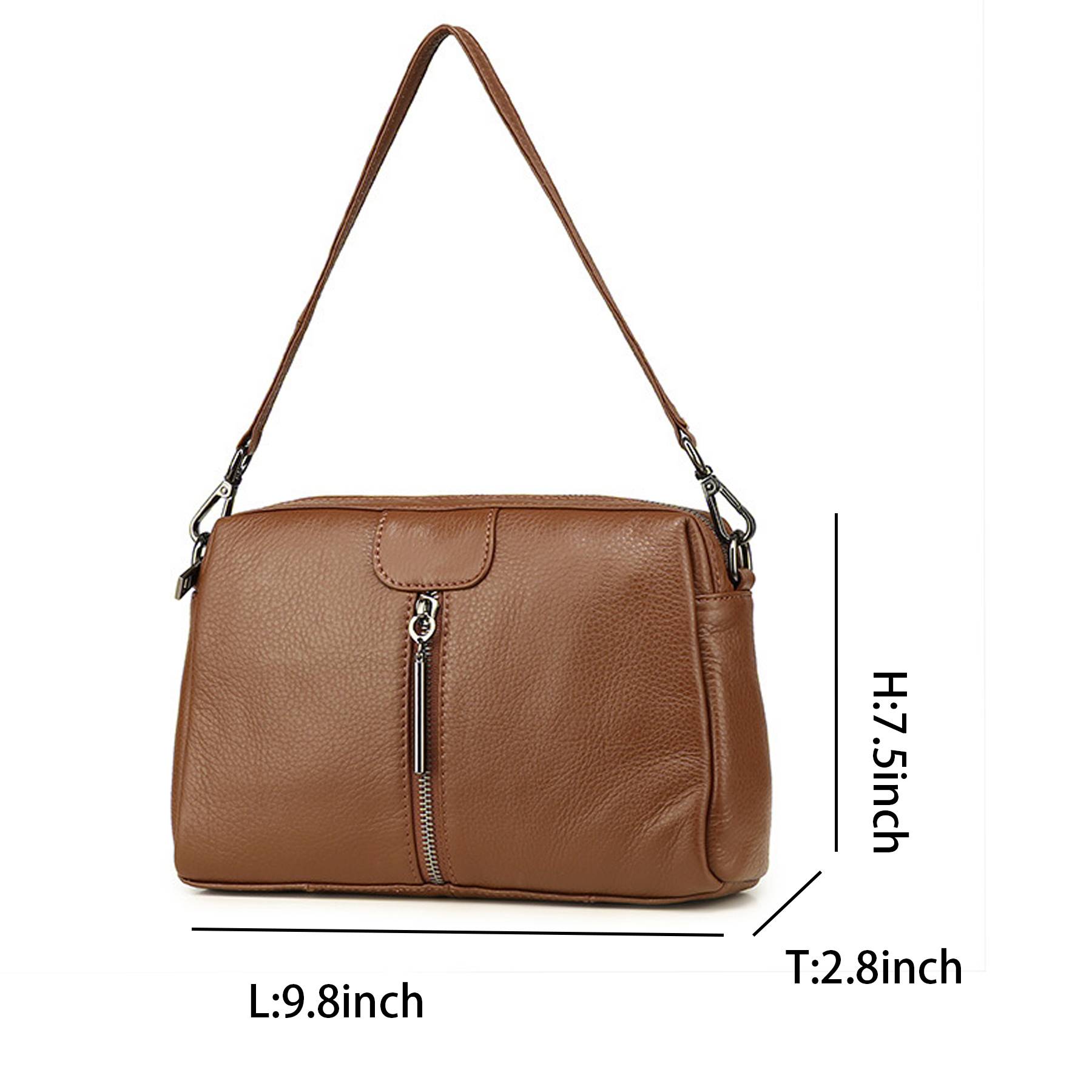 PU Leather Crossbody Purse Handbag for Women 6