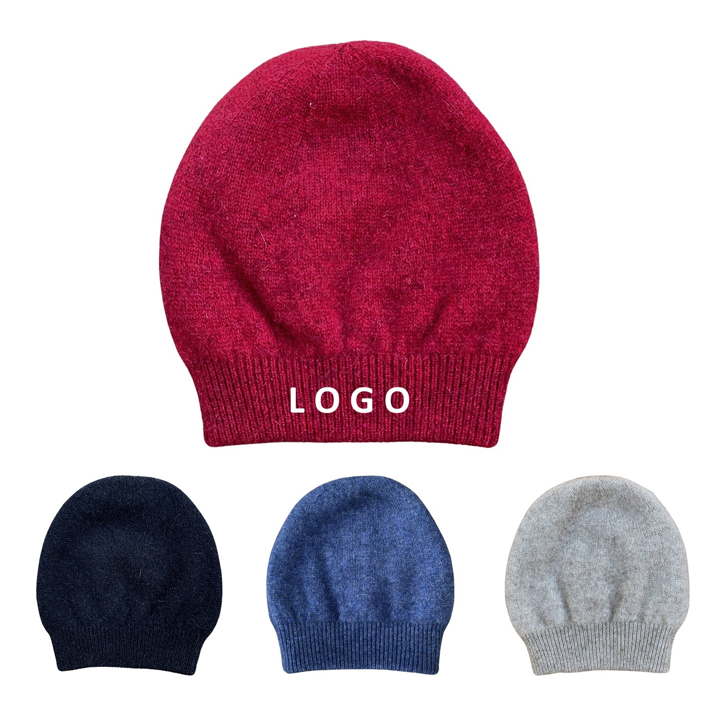 Wool Acrylic Blending Beanie 2