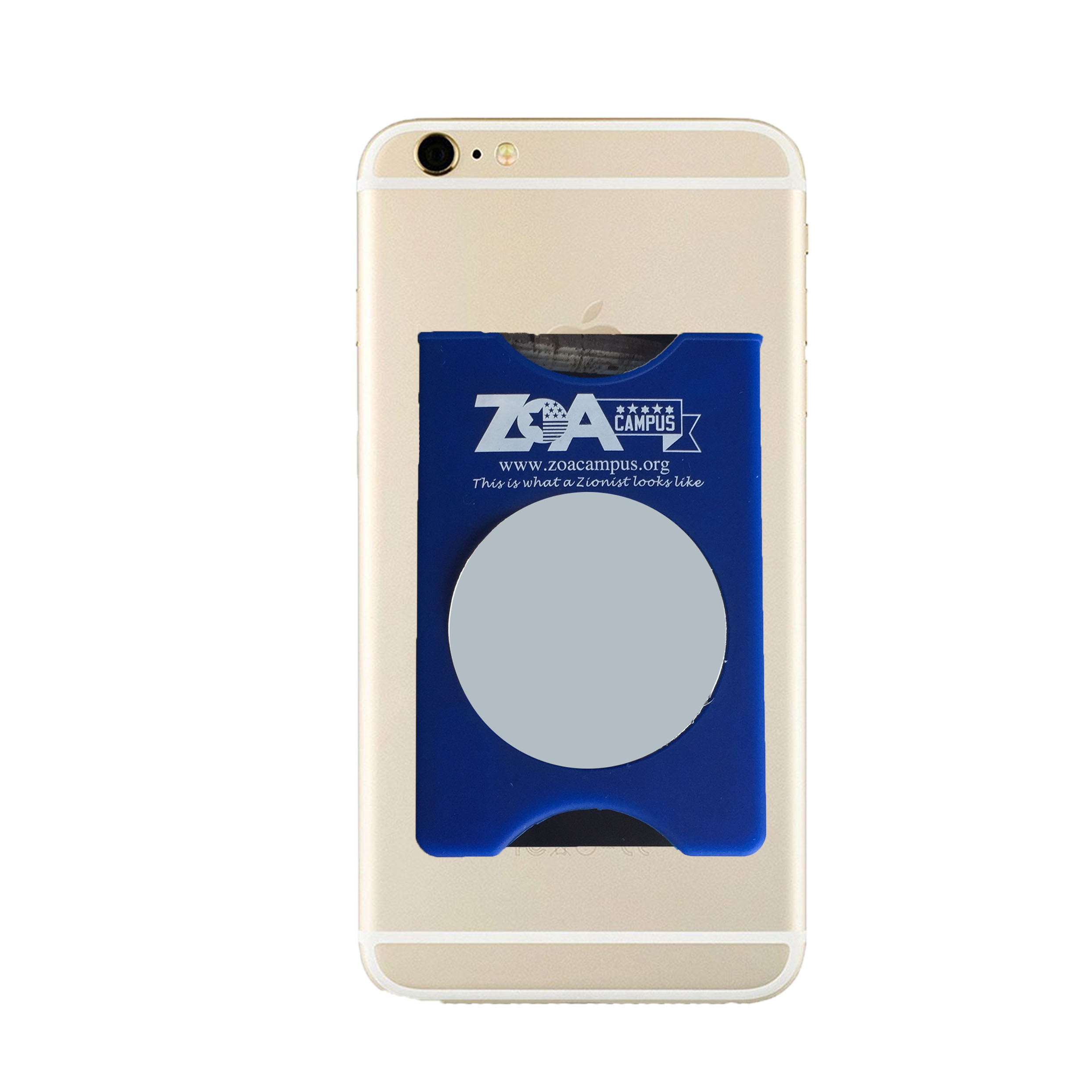 Silicone Phone Wallet with Mirror 5
