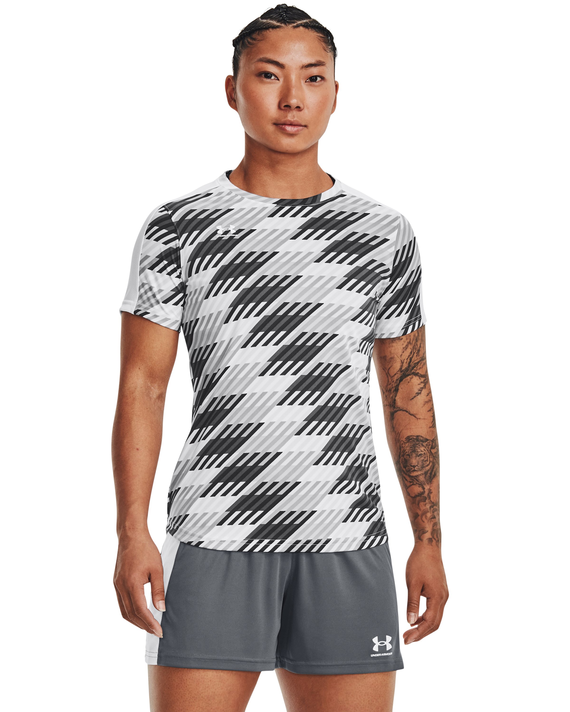 Women's UA Challenger Training Short Sleeve 3