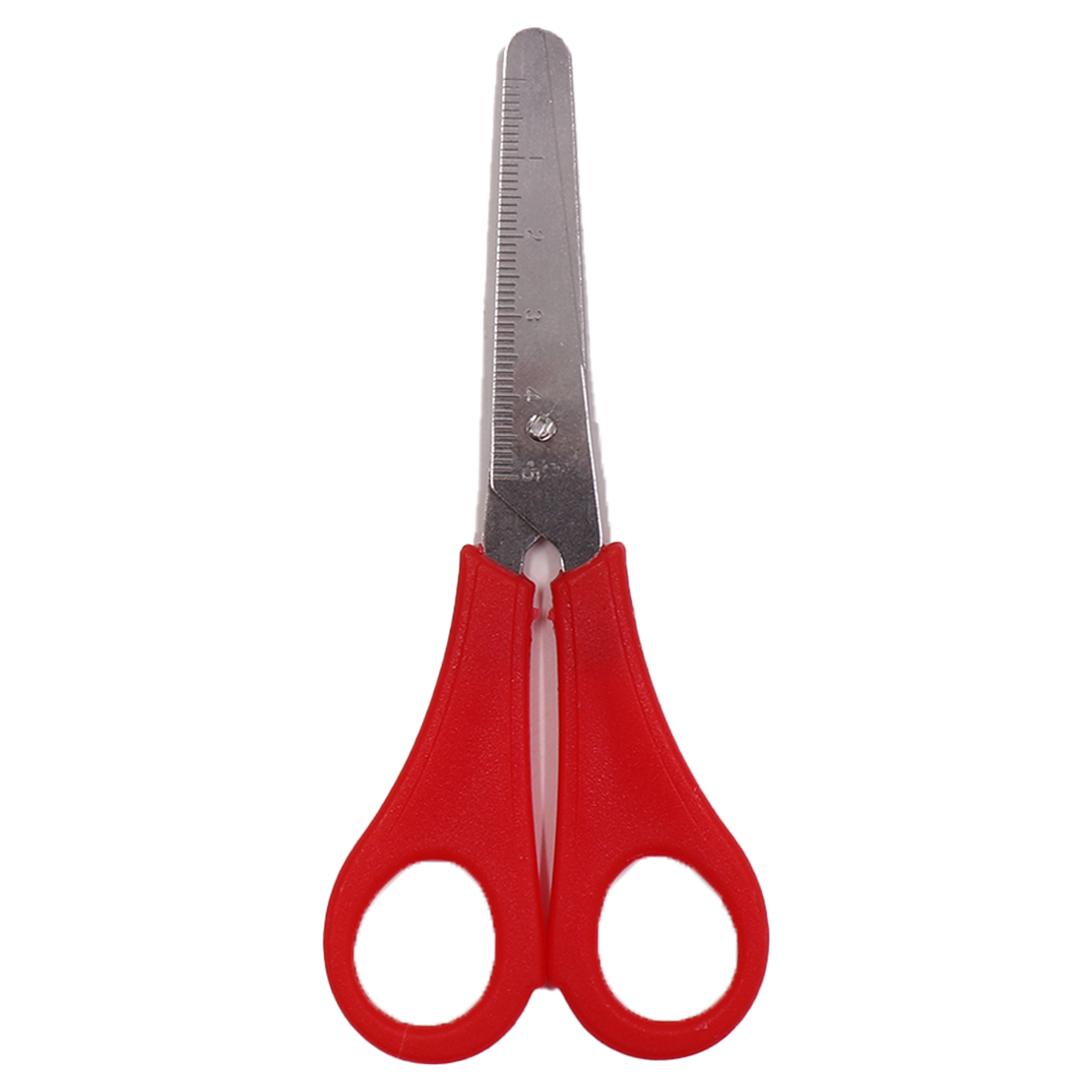 Stainless Steel Colored Stationery Scissors With Graduations 3