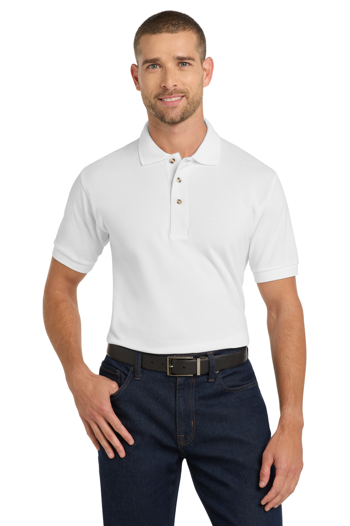 Port Authority Heavyweight Cotton Pique Polo. K420 103