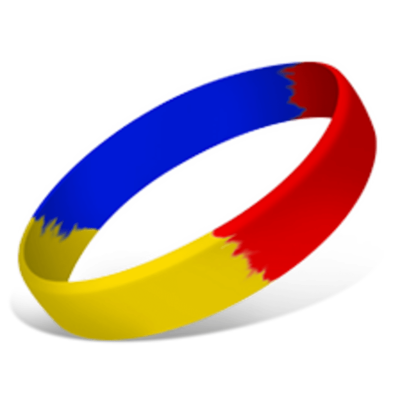 1 Inch Full Color Printed Wristbands 261