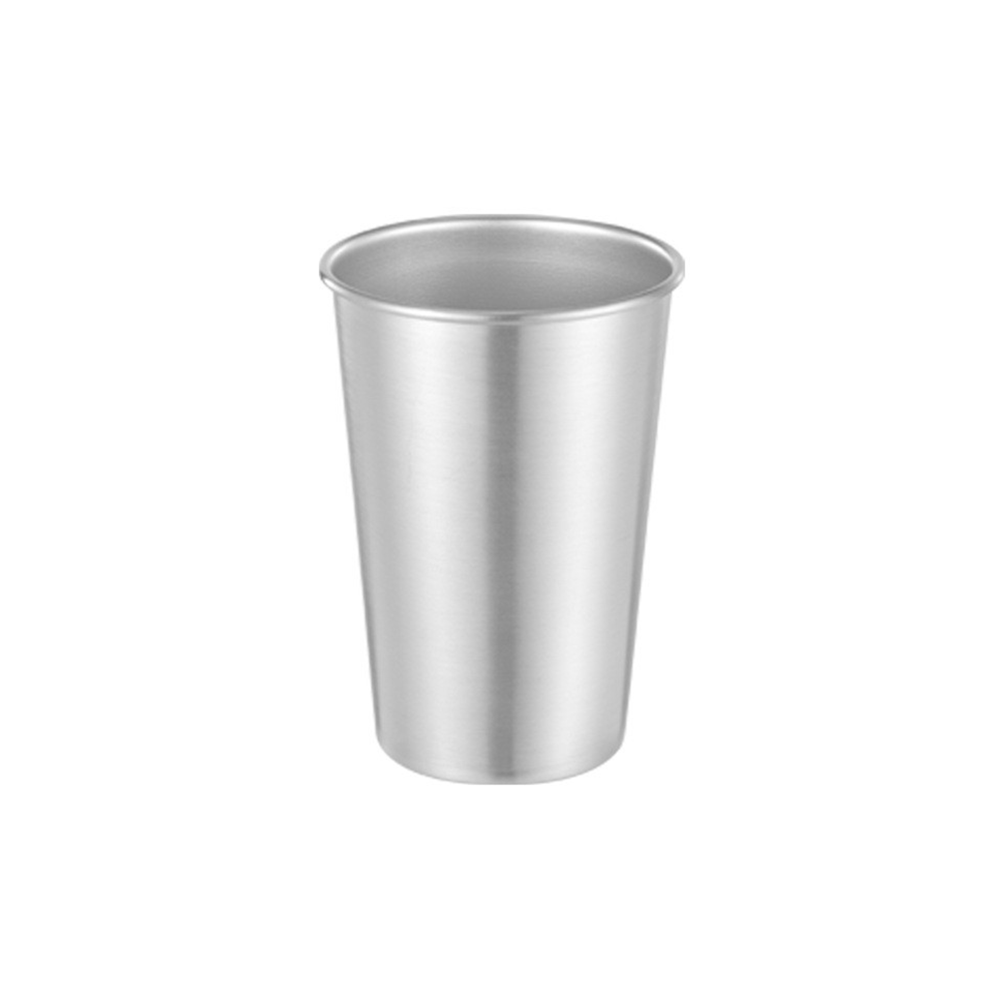 Sixteen Ounce Single Wall Stainless Drink Cup 2