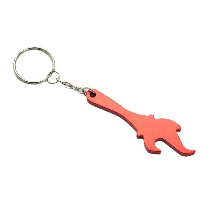 Torch Shape Bottle Opener Keychain 3