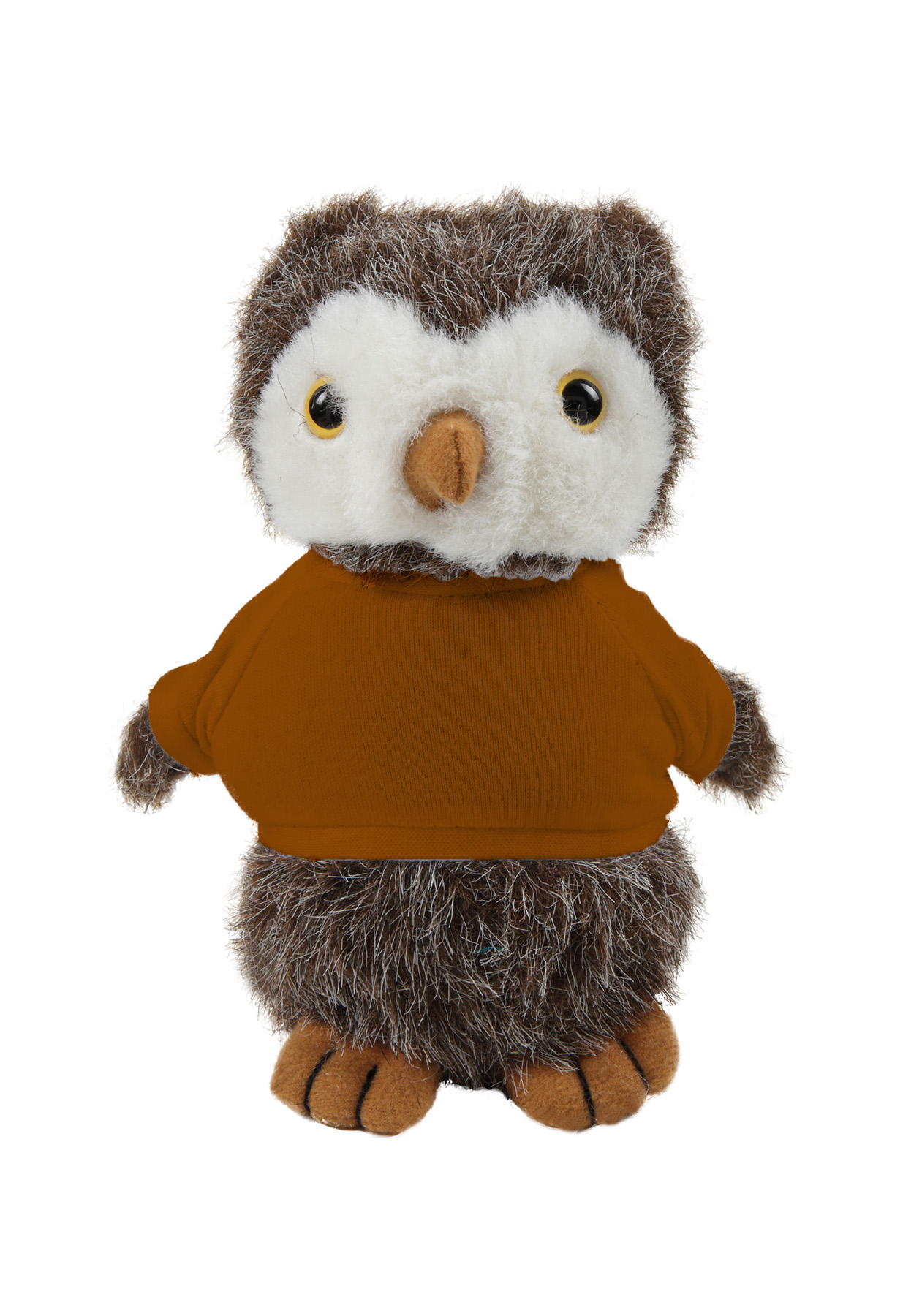 Soft Plush Standing Owl wearing a T-Shirt 11