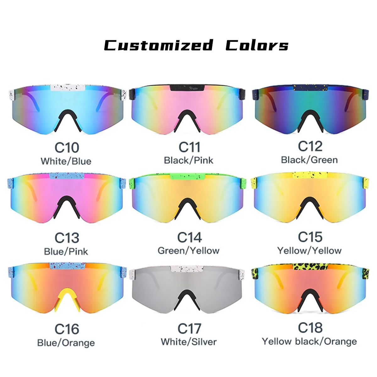 Protection Sports Polarized Sunglasses Cycling Goggles 5