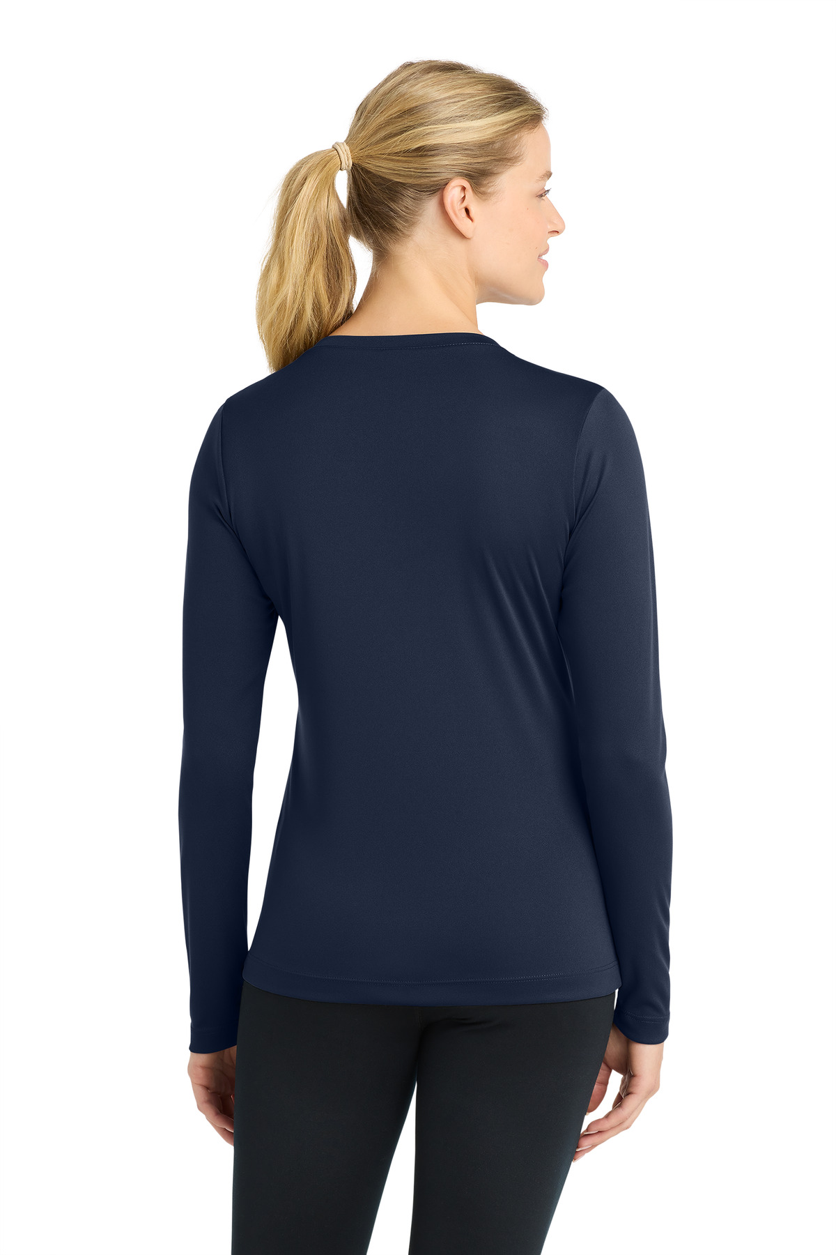 Sport-Tek Women's Long Sleeve PosiCharge Competitor V-Neck Tee. LST353LS 23