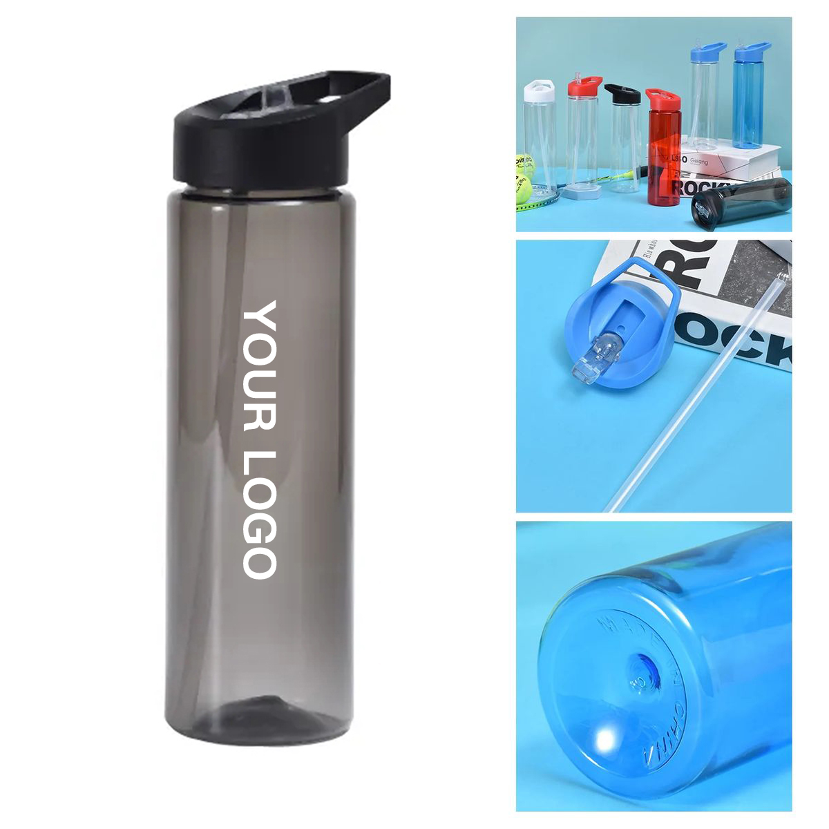 Lightweight Sports Water Bottle with Secure Lid 6