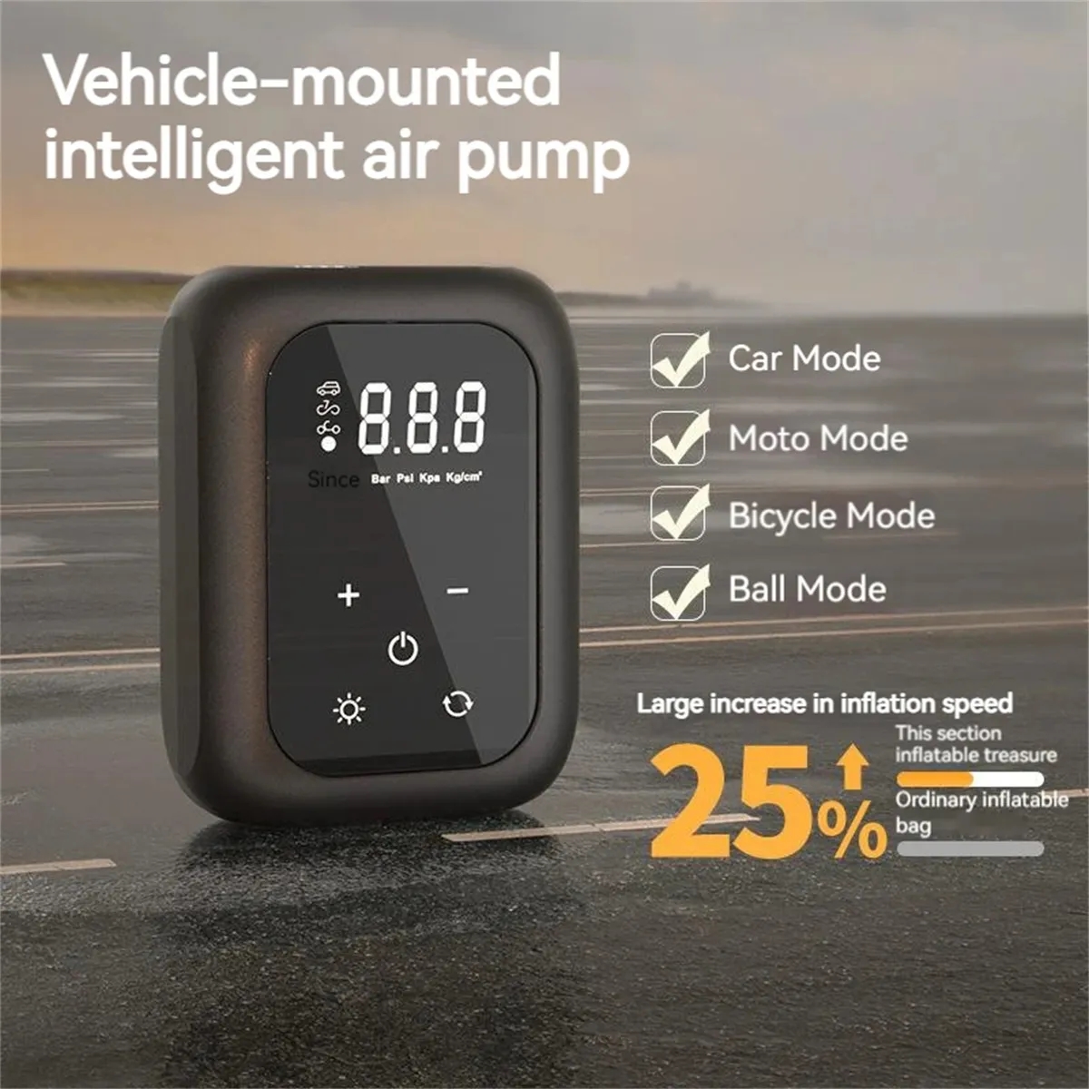 Tire Inflator Portable Air Compressor 4