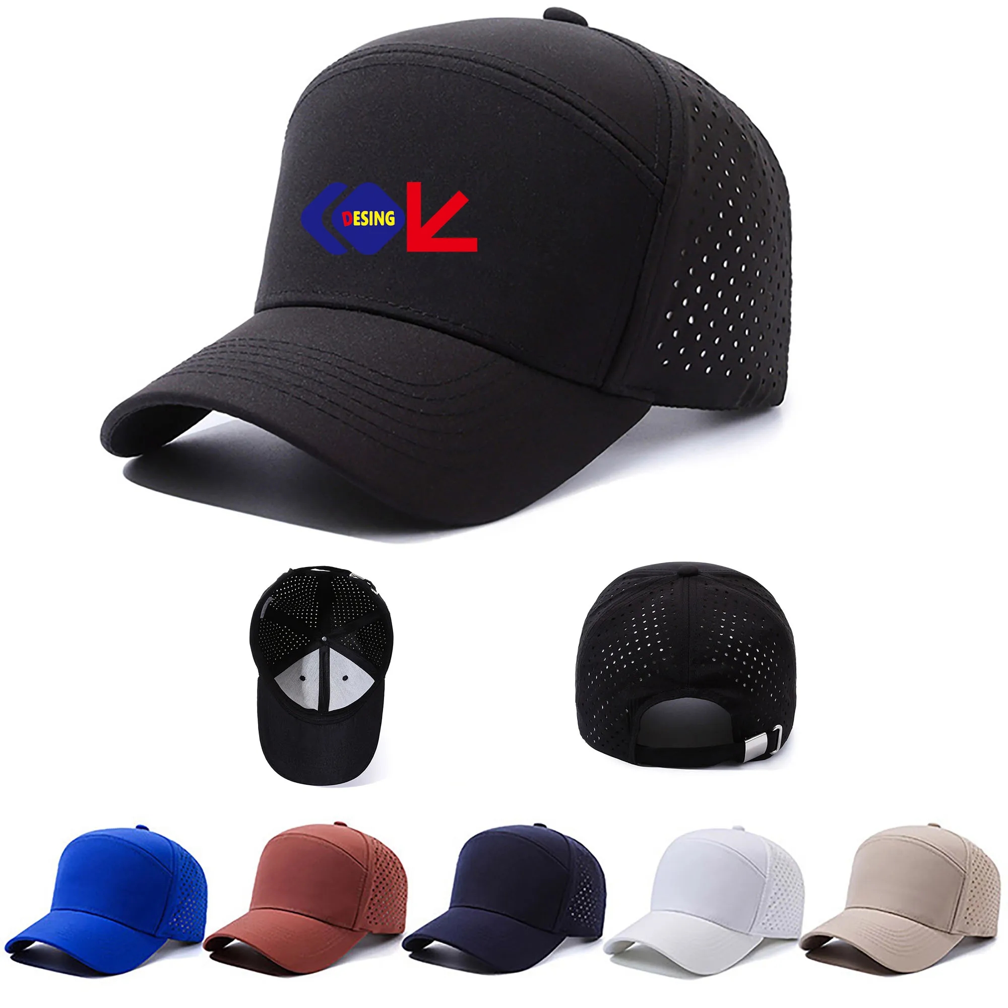 Snapback Trucker Baseball Hat Mesh Back