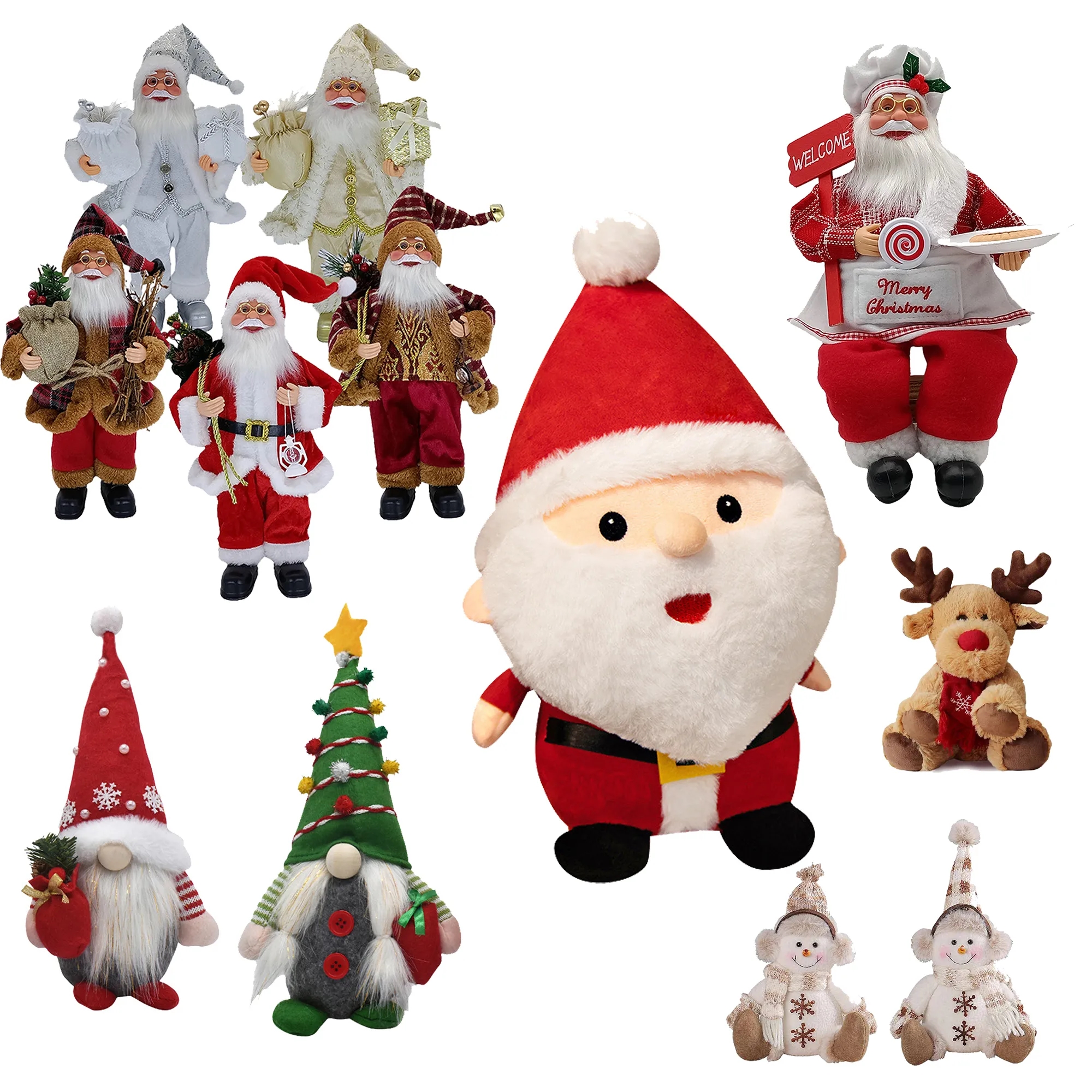 Santa Claus Plush Dolls MOQ 5 2