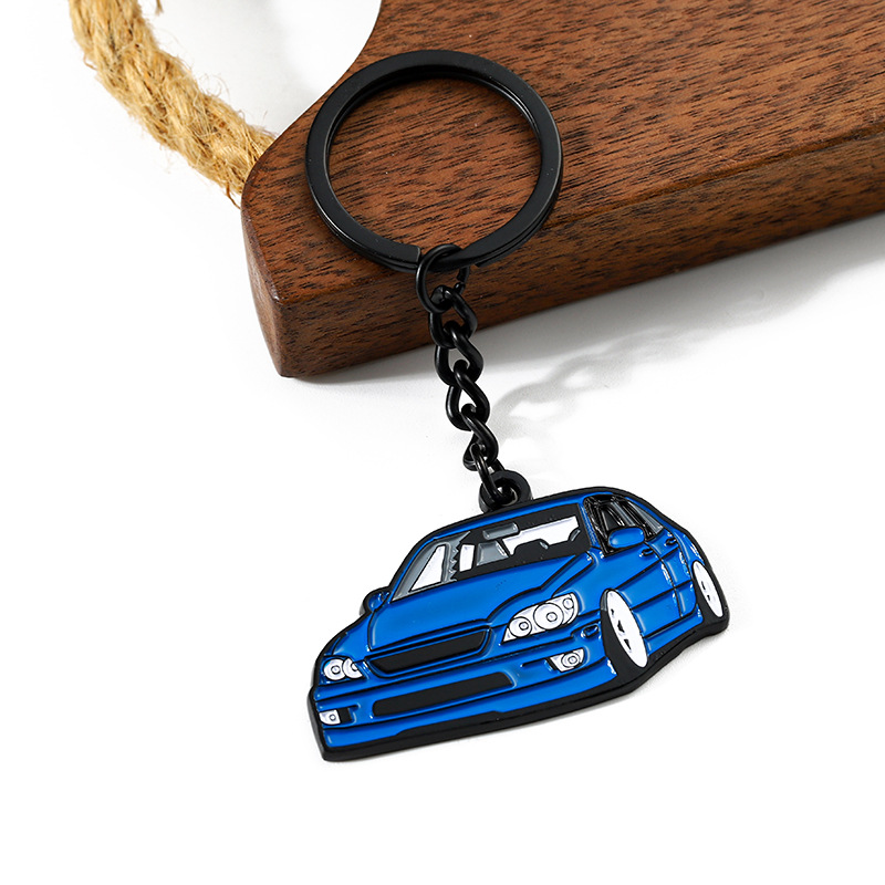Custom Logo and Shape Metal Keychain 2