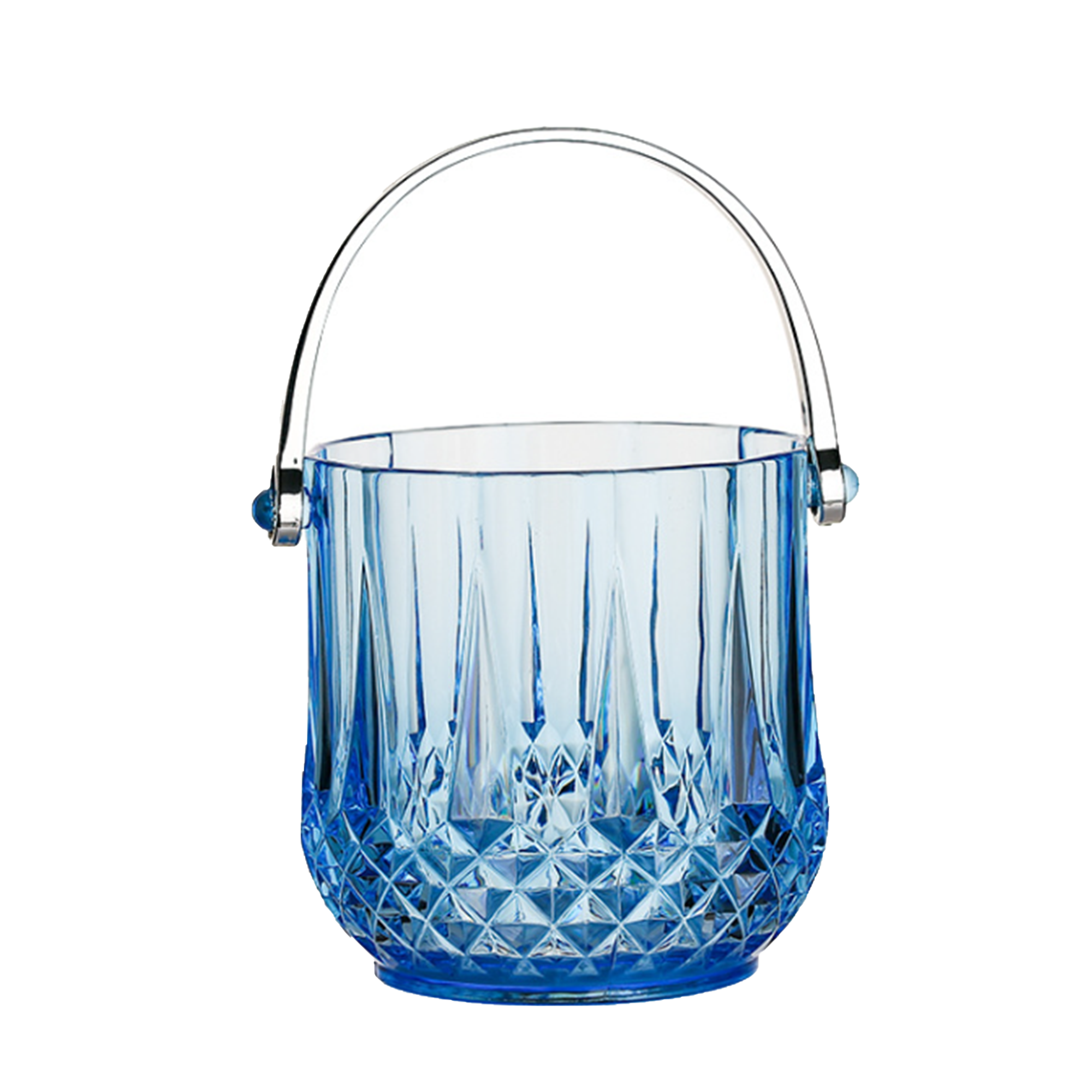 Acrylic-Handled Plastic Ice Bucket 7
