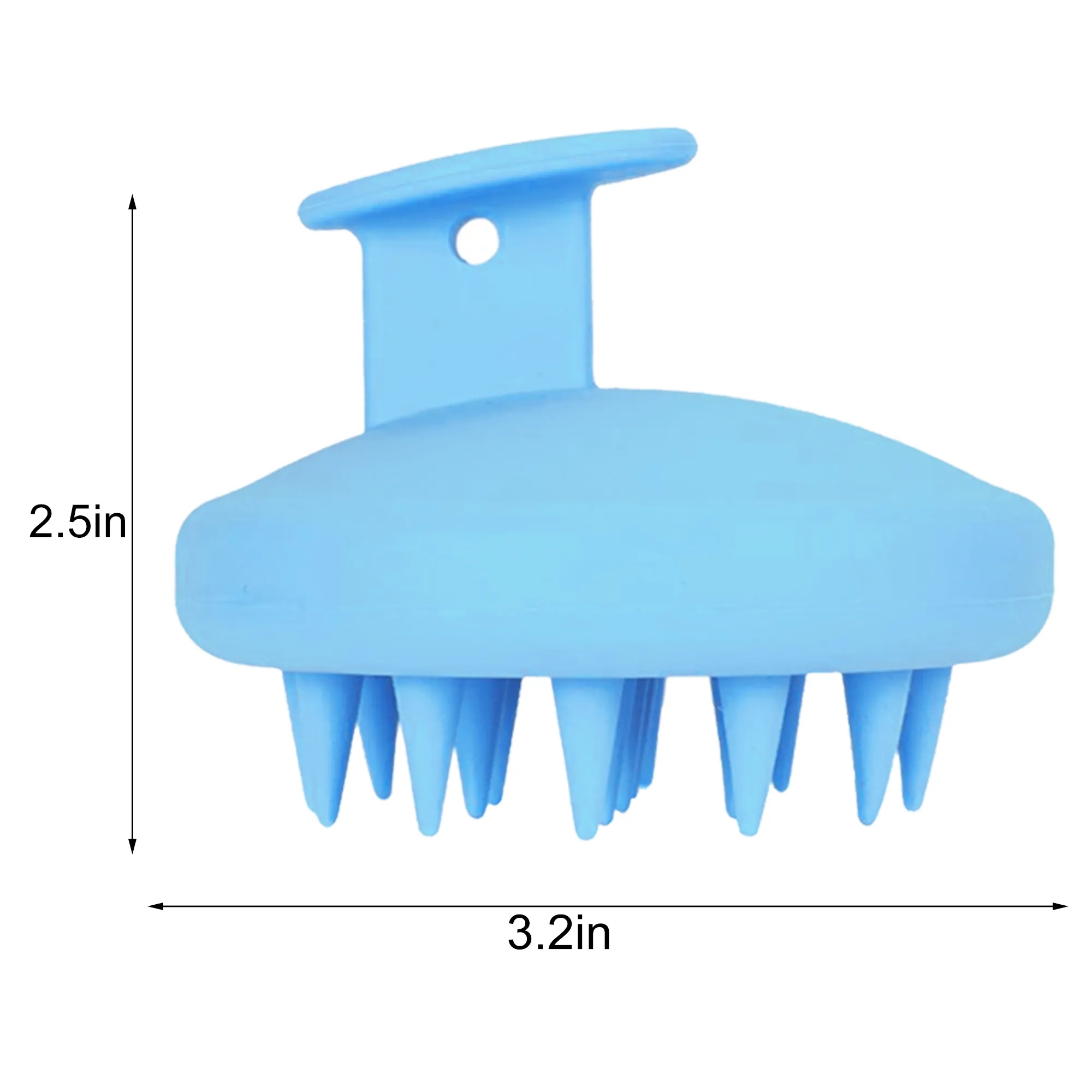 Silicone Scalp Massager Shampoo Brush 3