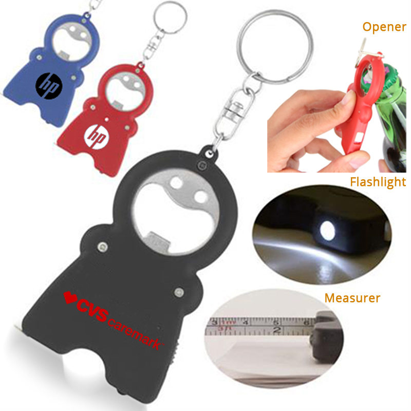 GlowFlip LED Bottle Opener Keychain 4