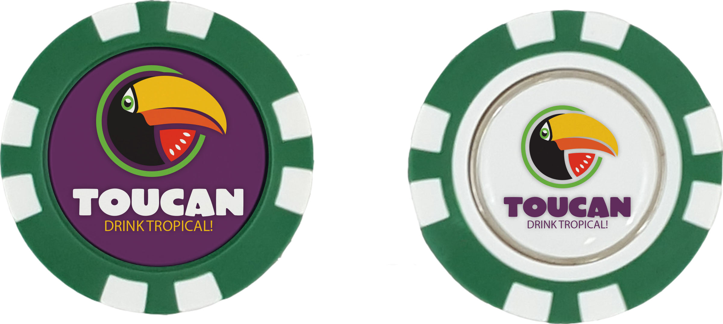Plastic Poker Chip (removable marker) 11