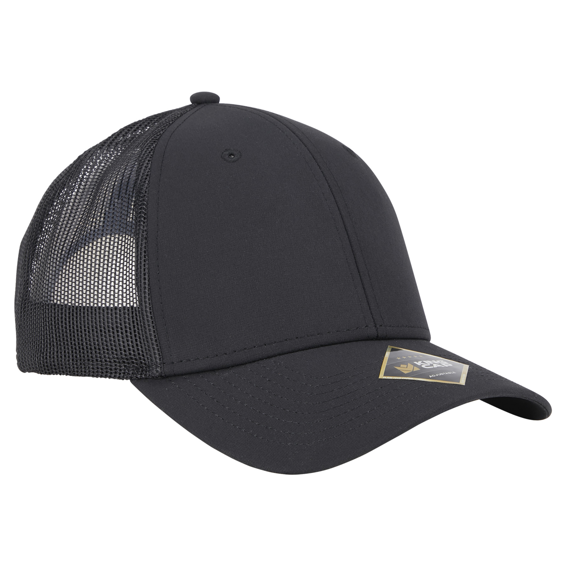 Crest 6-Panel Trucker Cap - Sustainable Fabric 2