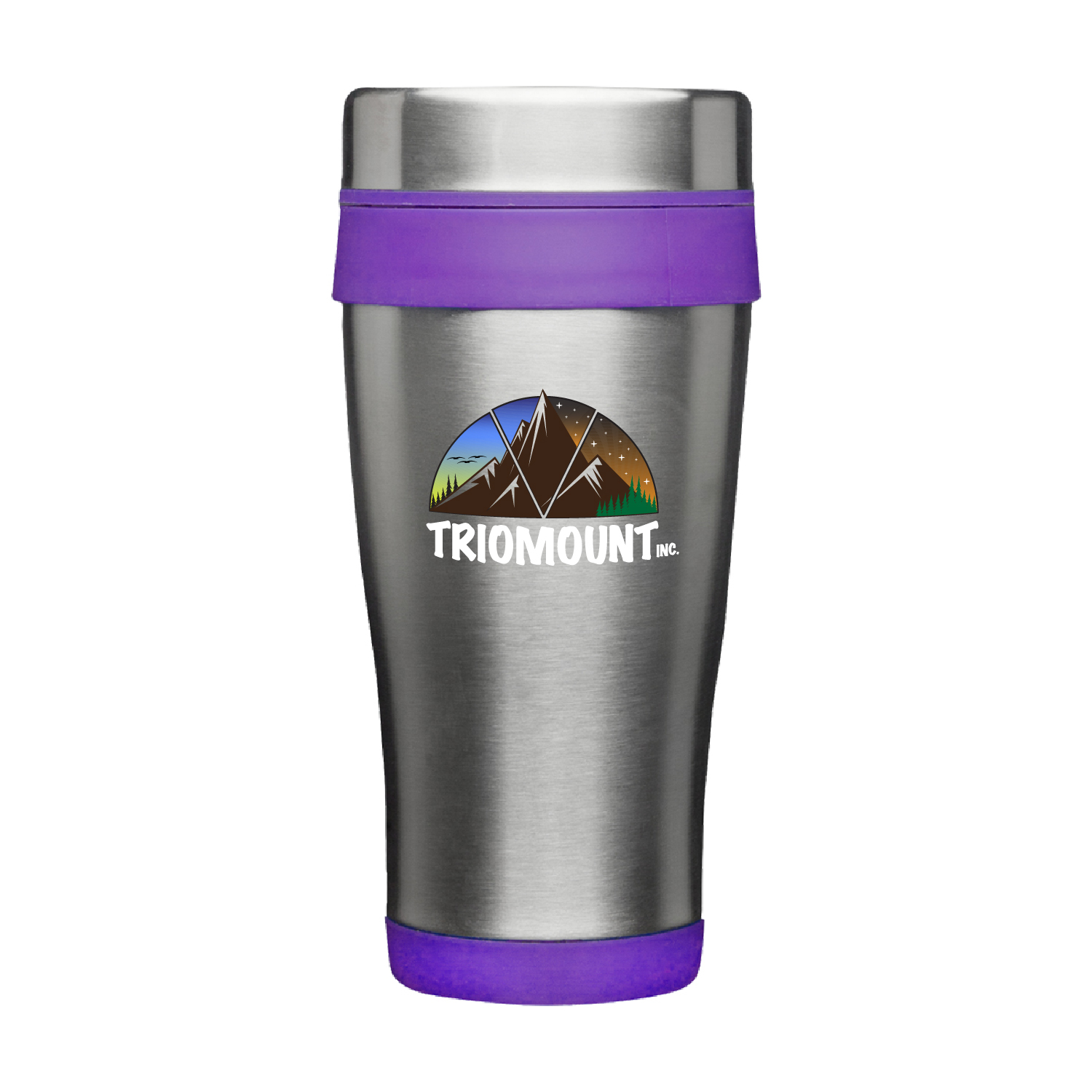 16 oz. Grab-n-Go Insulated Stainless Steel Mug (Full Color Imprint) 12