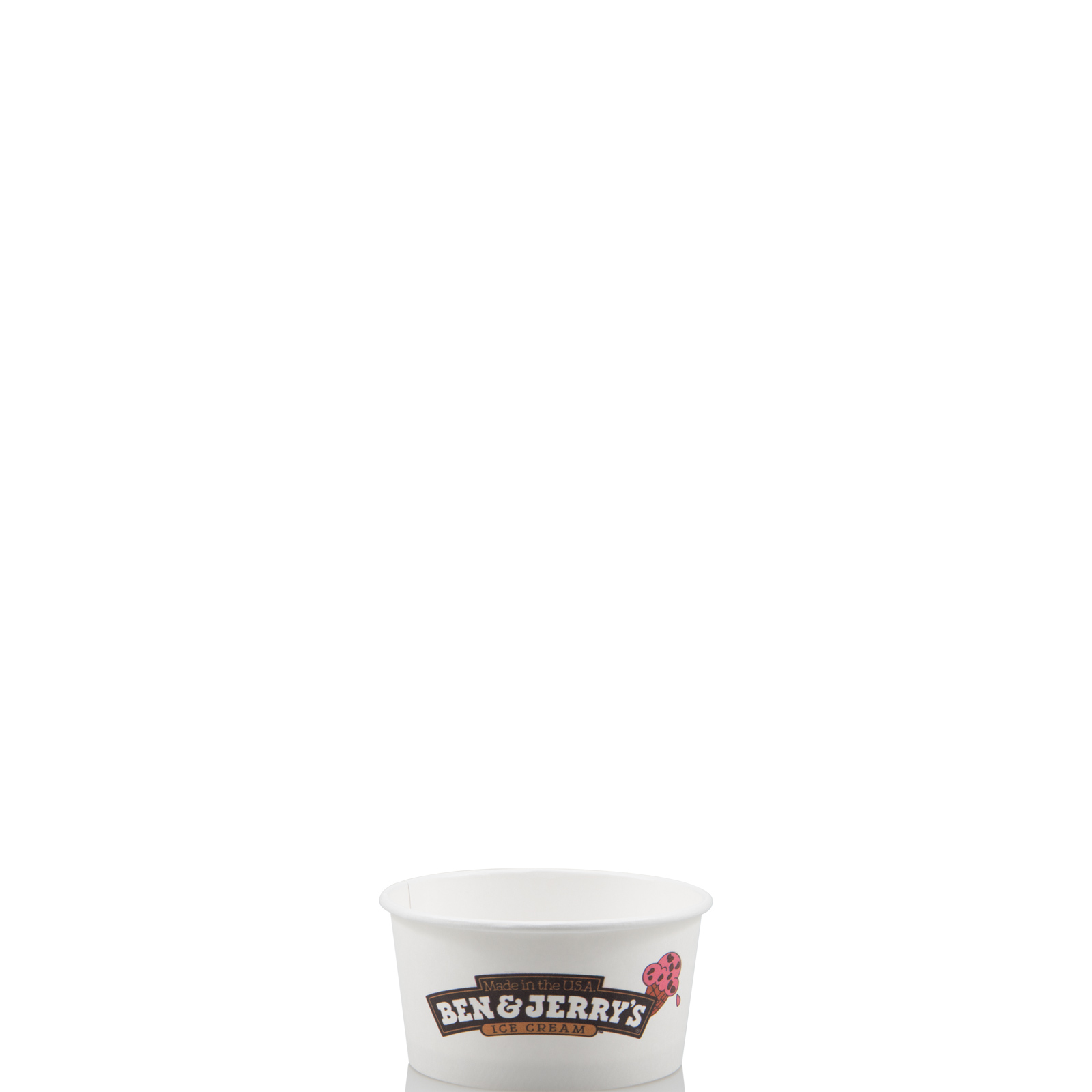 6 oz Food Container Paper White Digital Print 2