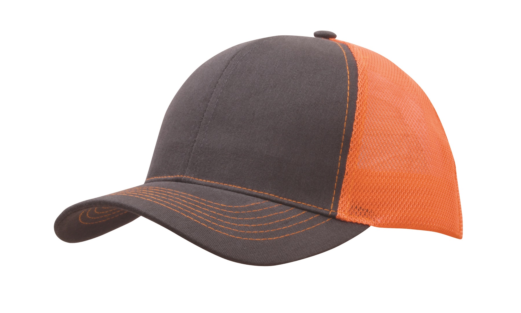 Brushed Cotton with Mesh Cap (Domestically Decorated) 2