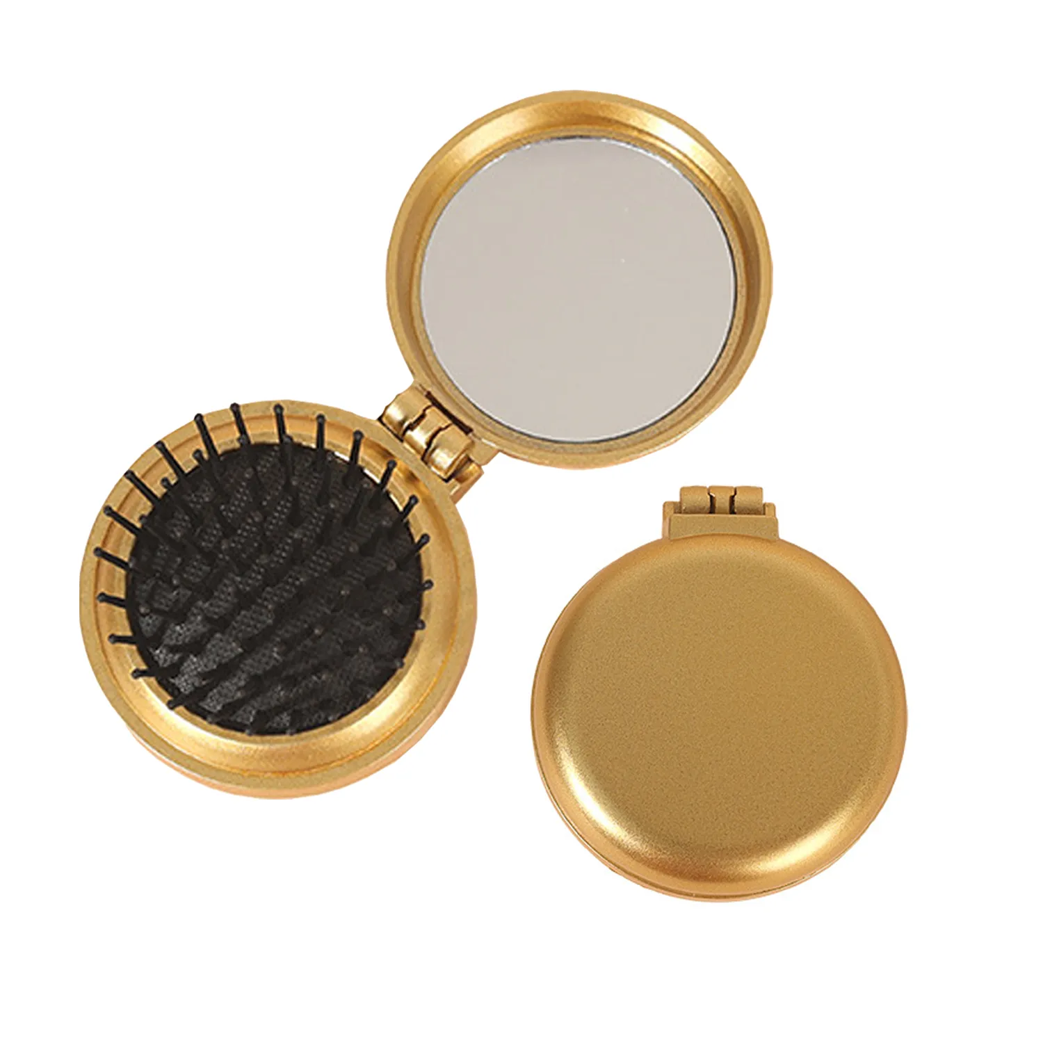 Travel Mirror Hair Brushes 5