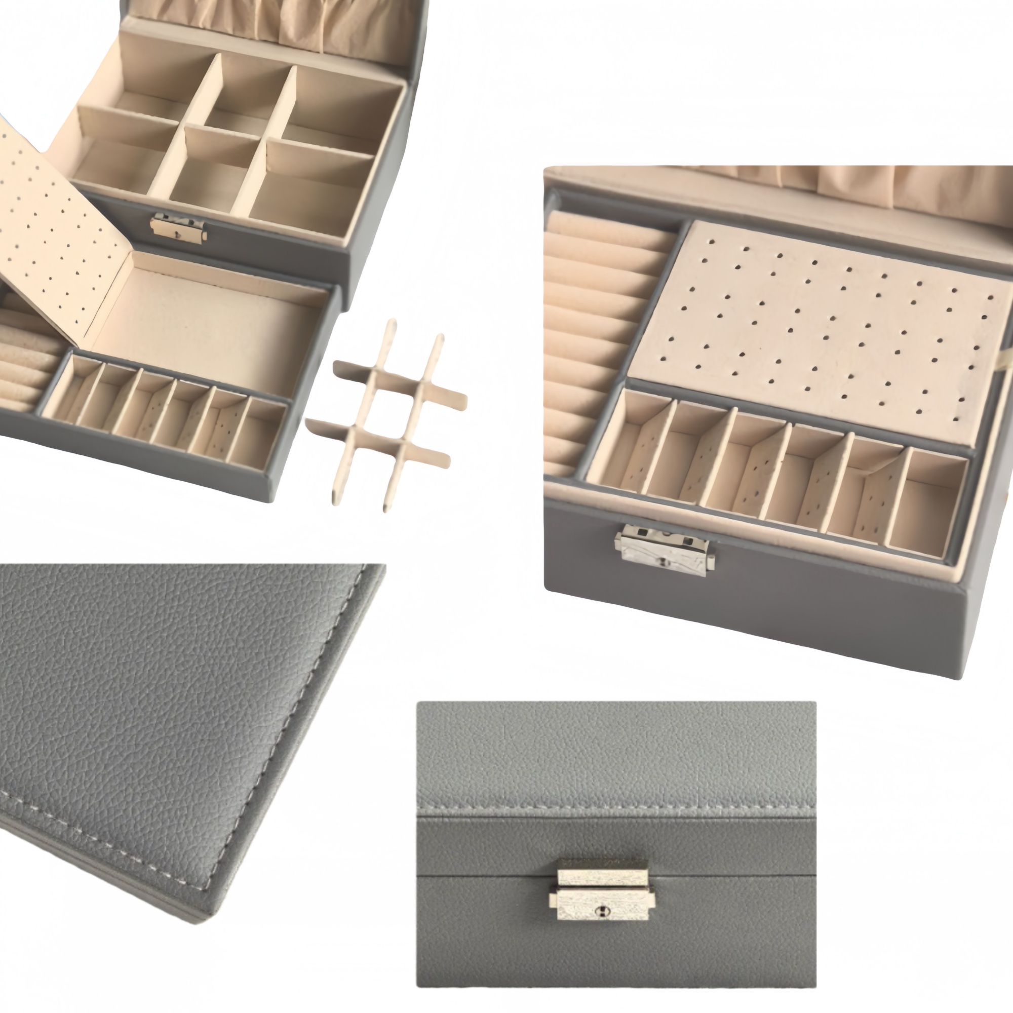 Jewelry Storage Box (Multi-Compartment Design) 2