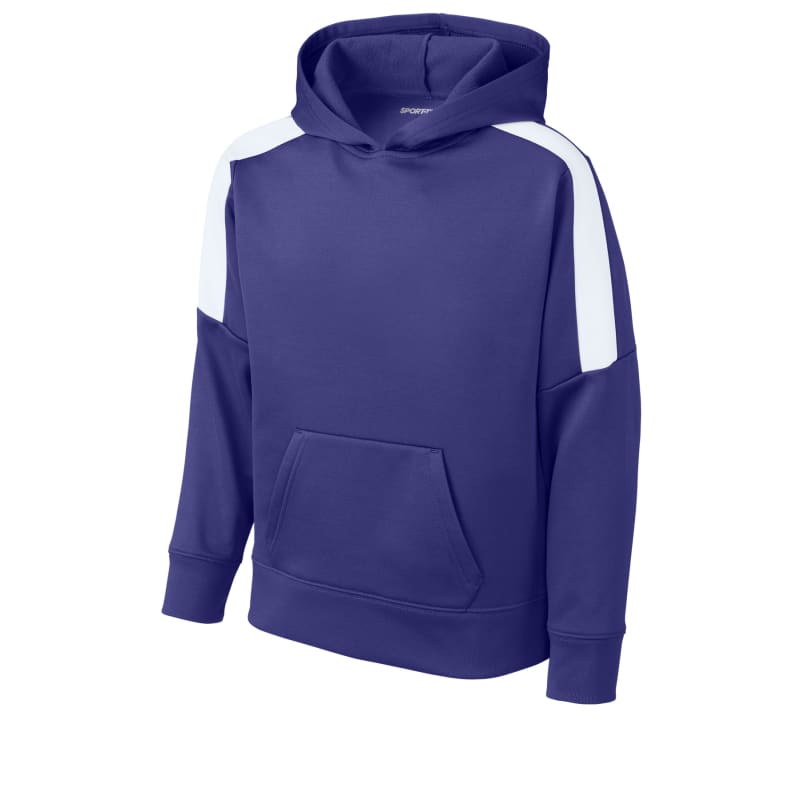 Sport-Tek Youth Sport-Wick Fleece United Pullover Hoodie 14