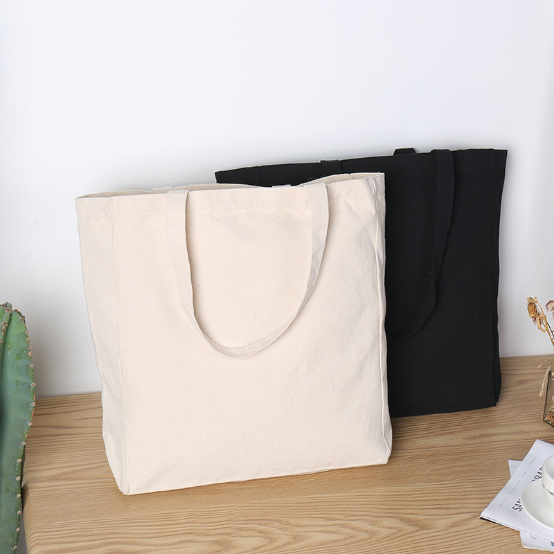 Blank Canvas Bag Eco-Friendly Handheld Cotton Bag 4