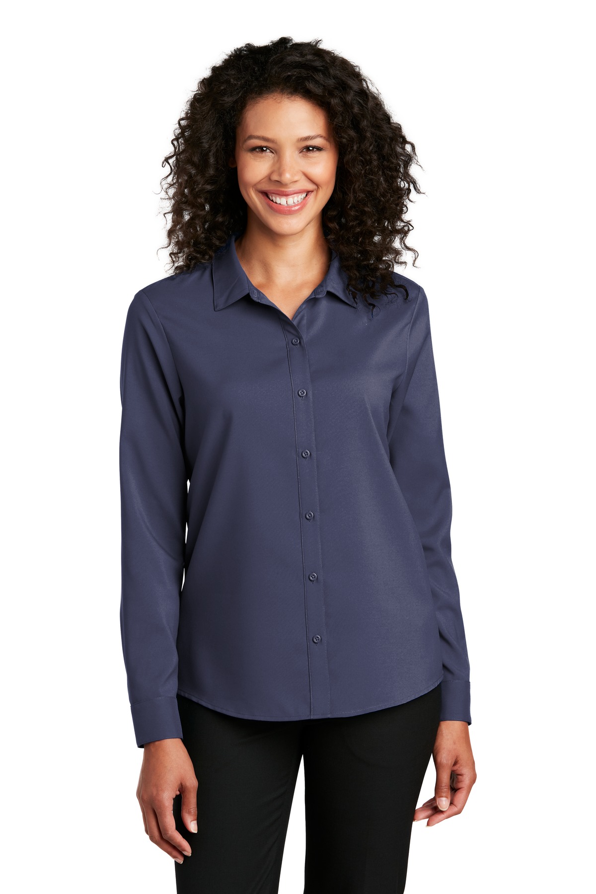 Port Authority Women's Long Sleeve Performance Staff Shirt LW401 58
