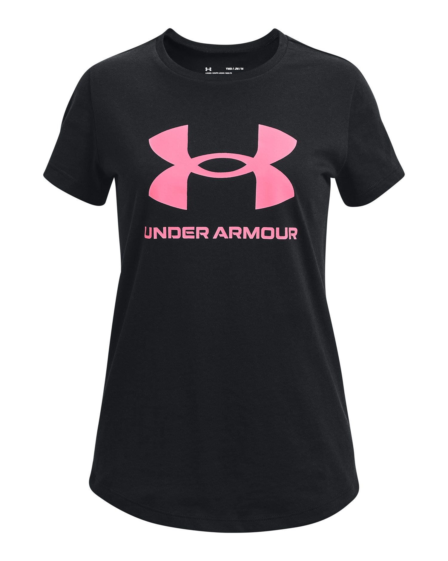 UA Graphic Girls' Short Sleeve 7