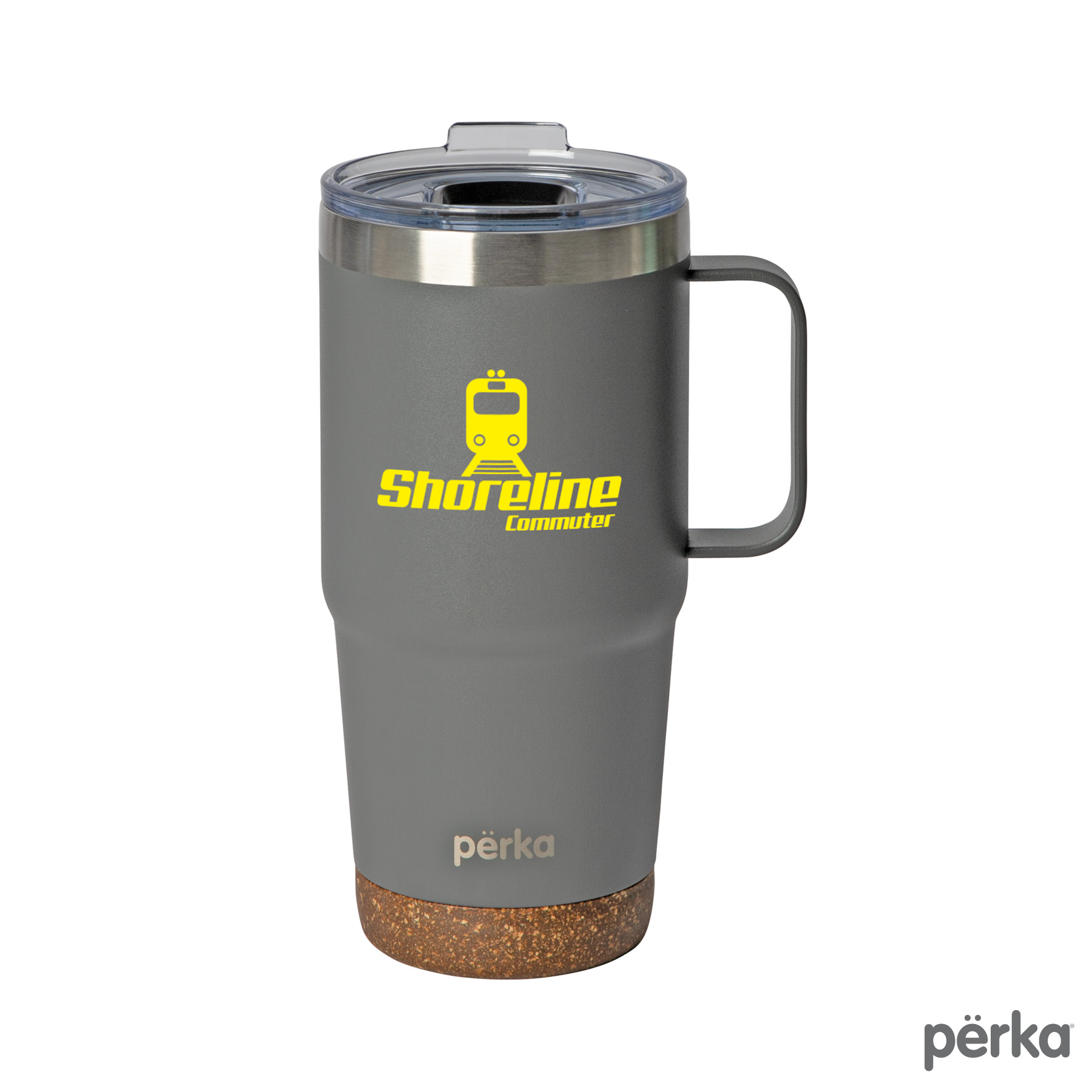 Perka® Bartlett 24 oz. Double Wall, Stainless Steel Stacking Mug 10