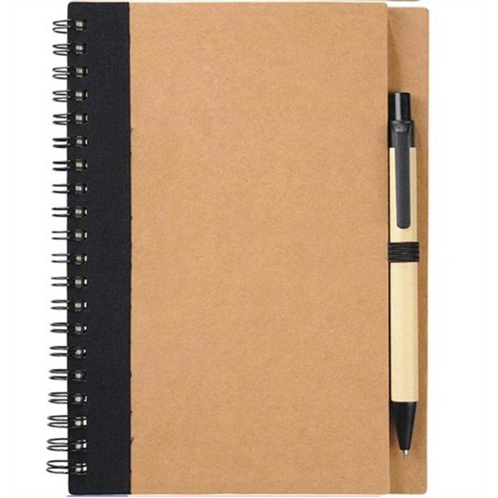 Eco Spiral Notebook w/Pen 4