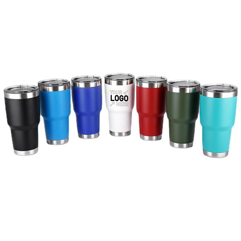 30 OZ Vacuum Insulated Stainless Steel Travel Tumbler 2