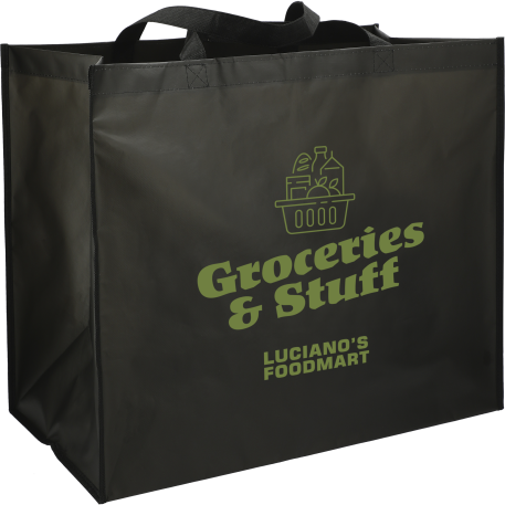 Double Laminated Wipeable Jumbo Tote 22