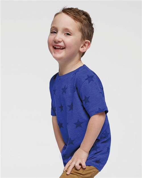 Toddler Star Print Tee - 3029 7