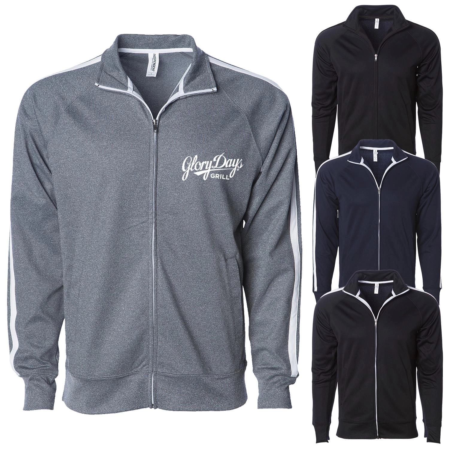 Unisex Lightweight Poly-Tech Track Jacket