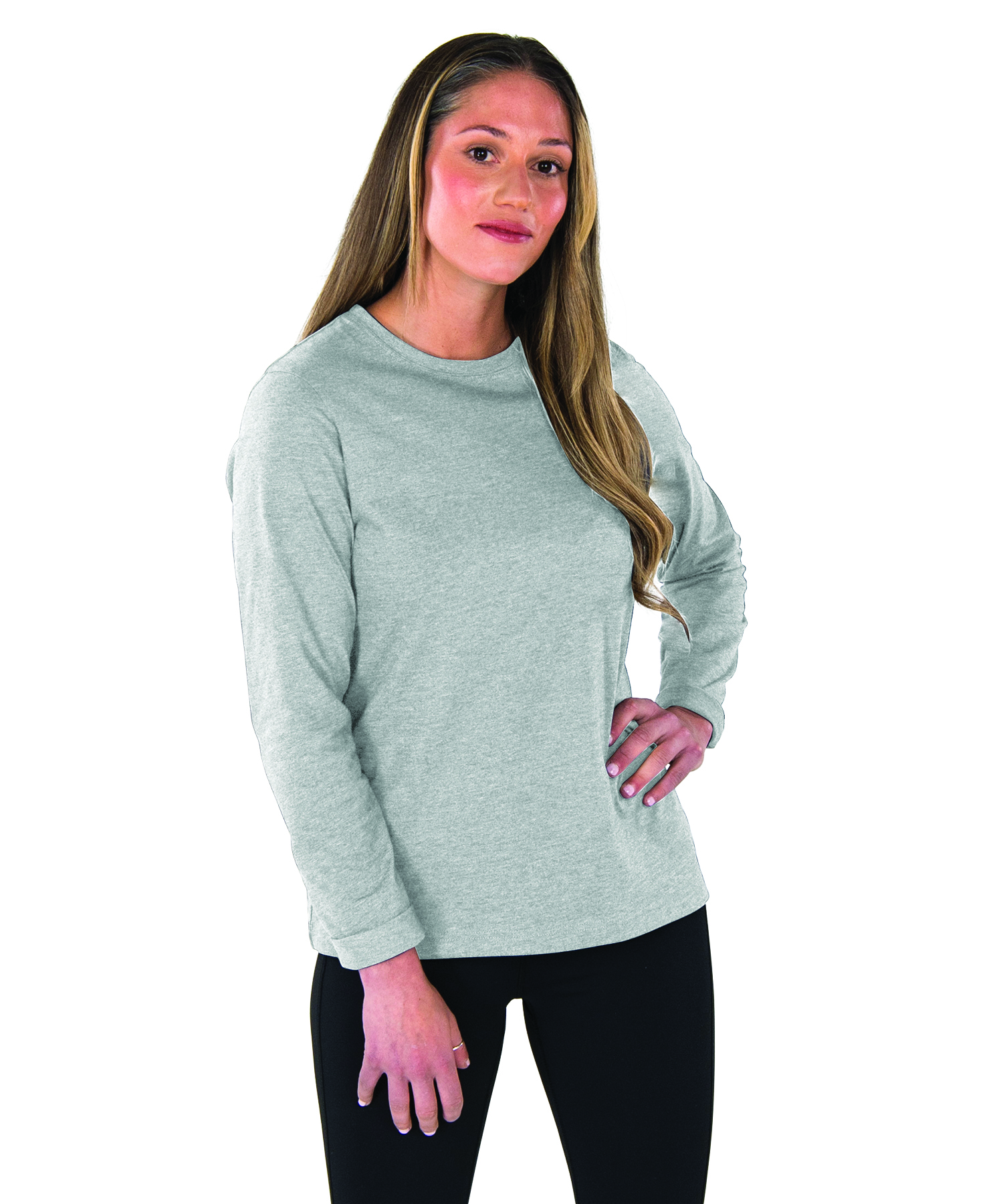 Women's Comfort-Core Long-Sleeve Crew
