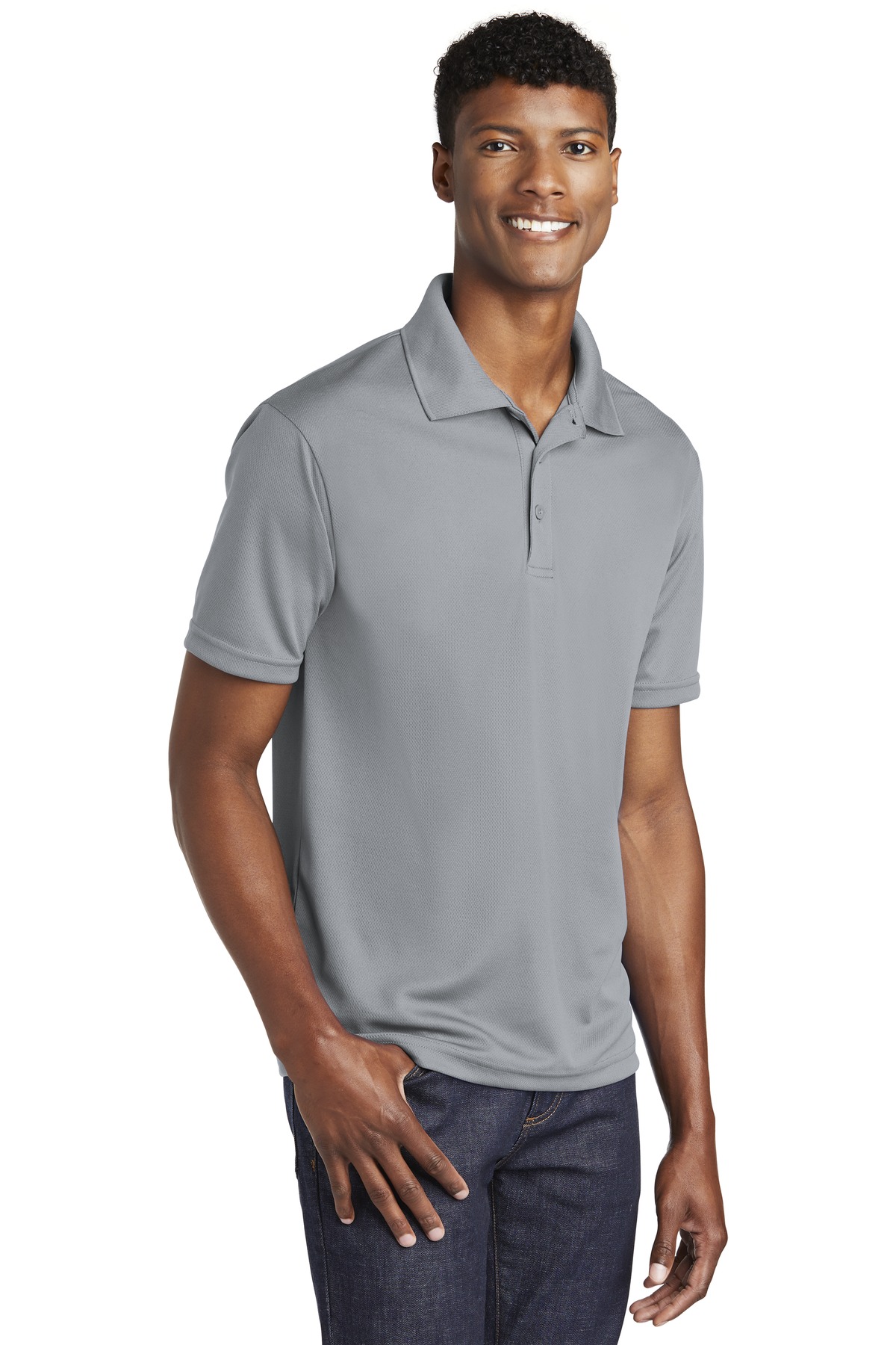 Sport-Tek® PosiCharge RacerMesh Polo 19