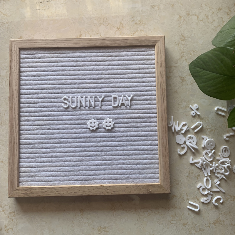 Felt Letter Board w/460PRE-Cut Letters 7