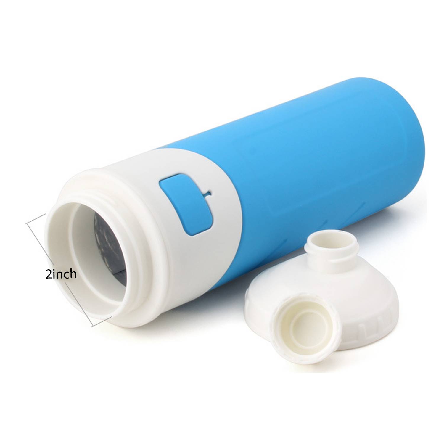17oz Silicone Insulated Water Bottle Thermos 6