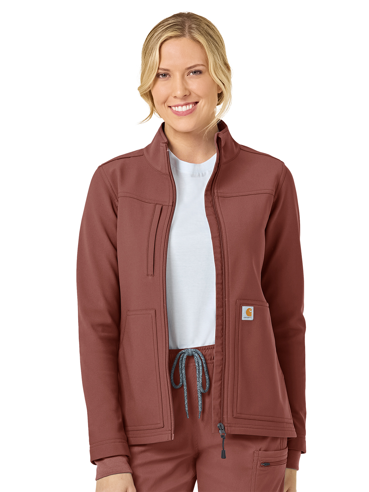 Rugged Flex Peak Women's Three-Pocket Bonded Fleece Jacket