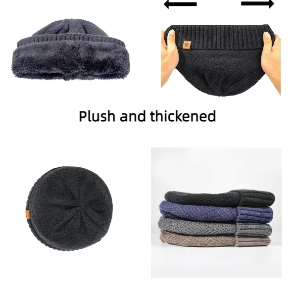 Winter Hat for Men Fleece Lined 4