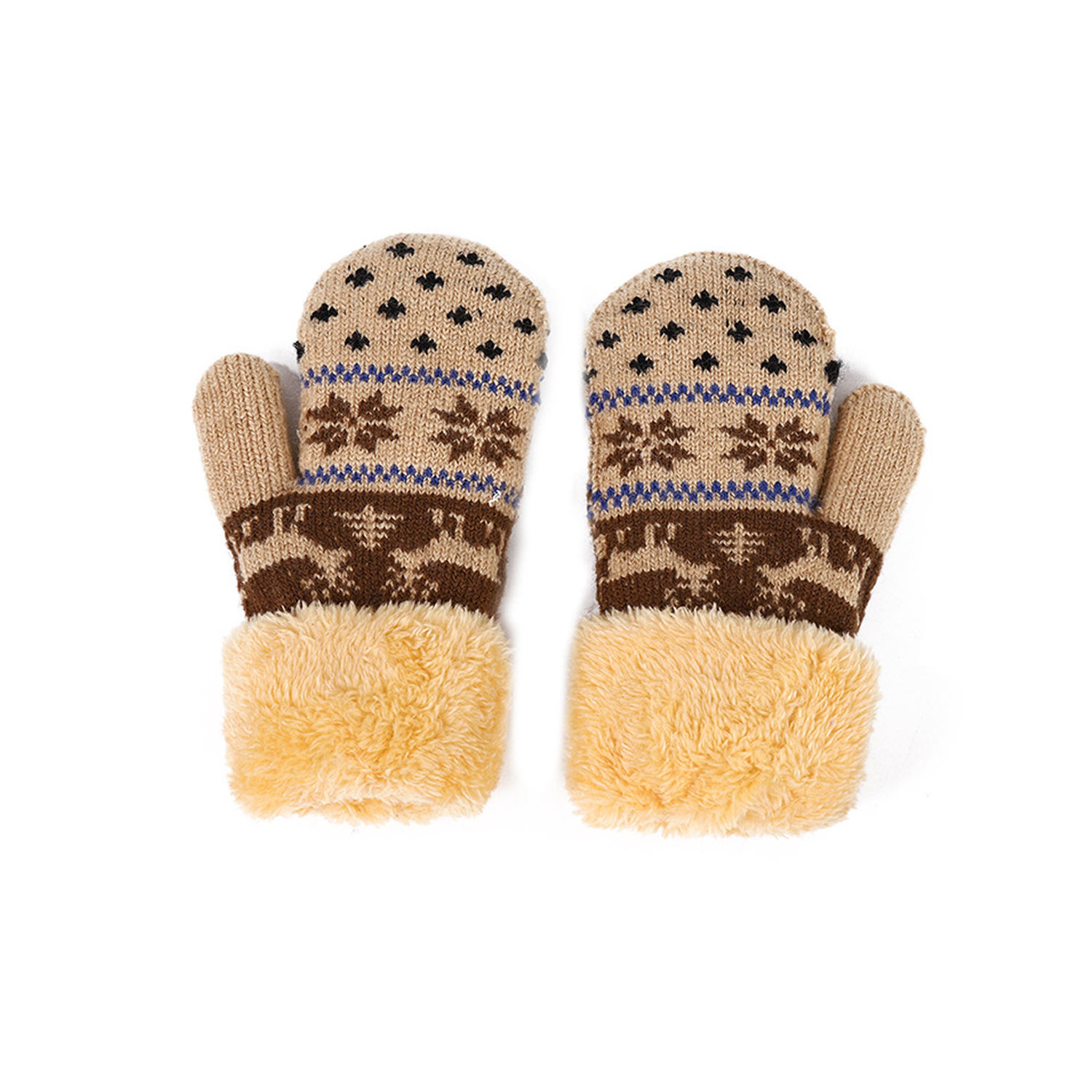 Christmas Knitted Gloves 3